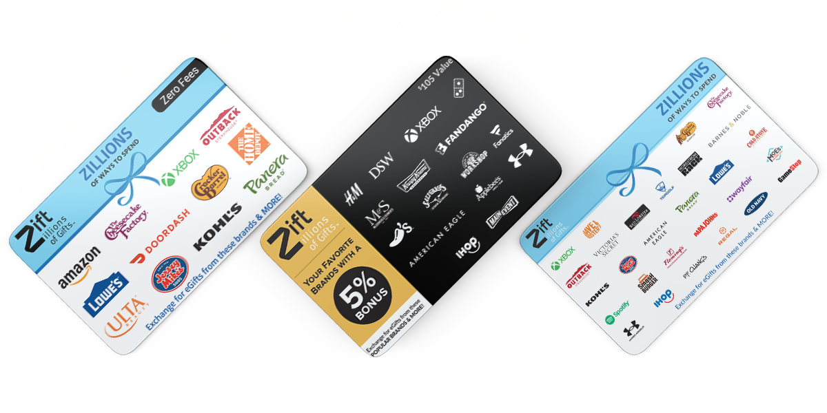 How gift cards offer flexibility in shopping across multiple stores?